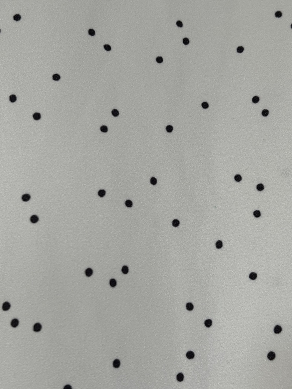 Reitmans Cream Long-Sleeve Polka Dot Ruffle-Sleeve Top - Picture 5 of 5